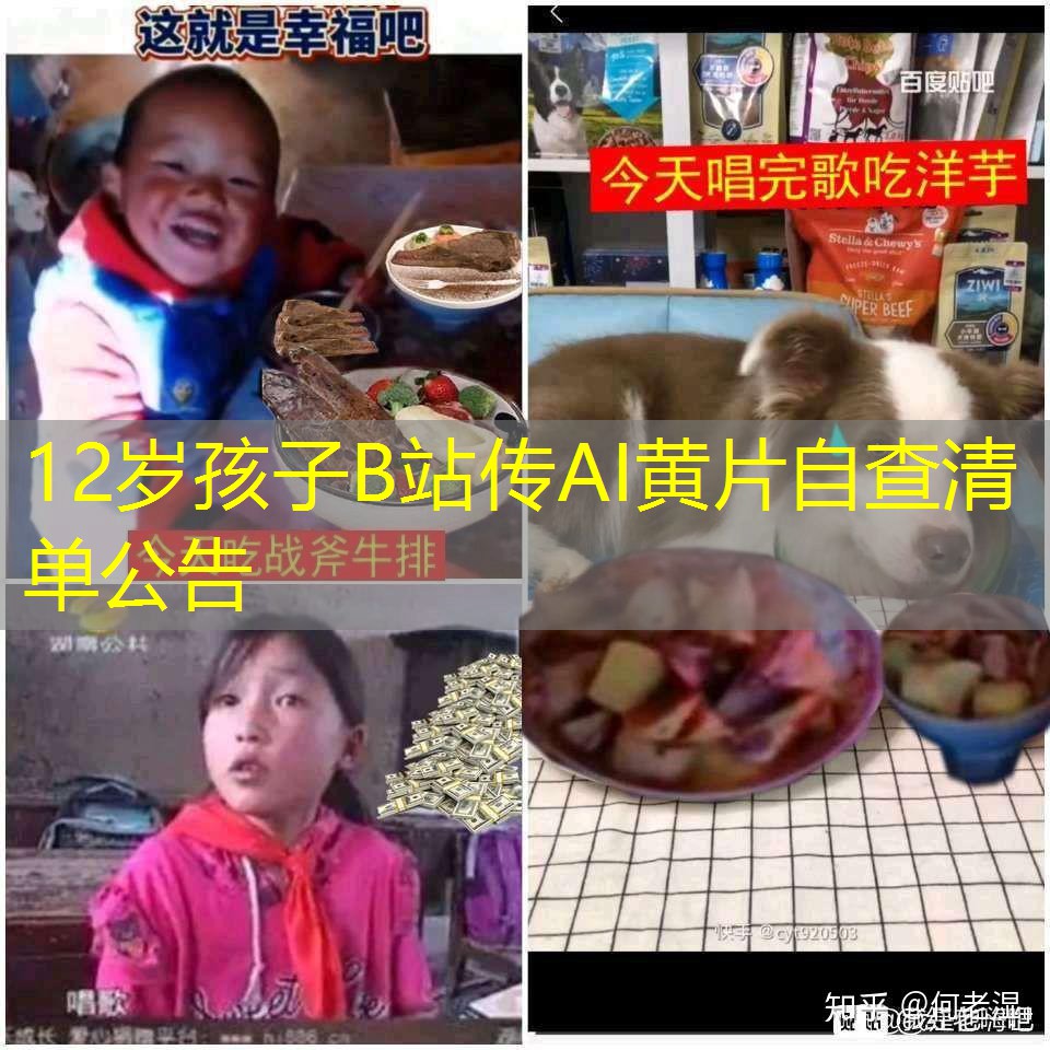 12岁孩子B站传AI黄片自查清单公告 12岁孩子B站传AI黄片自查清单公告