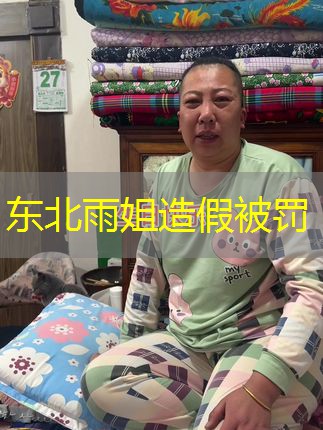 东北雨姐造假被罚 东北雨姐造假被罚