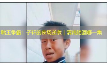 鸭王争霸:子轩的夜场逆袭|清纯陪酒哪一集 鸭王争霸:子轩的夜场逆袭|清纯陪酒哪一集