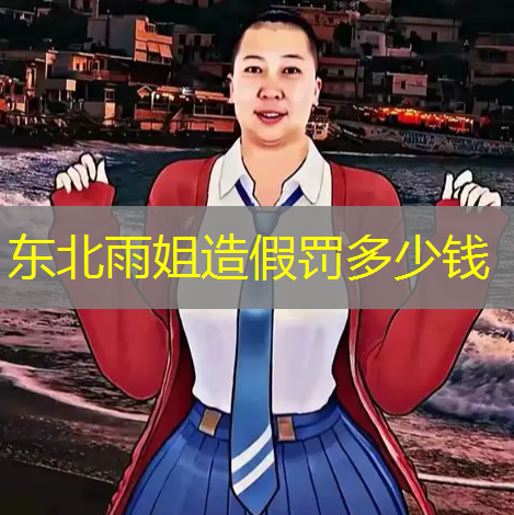 东北雨姐造假罚多少钱