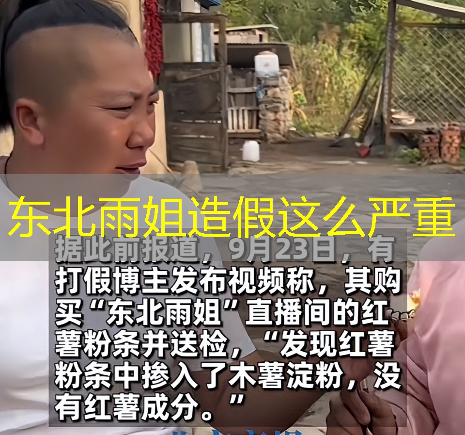 东北雨姐造假这么严重