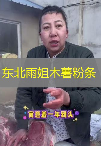 东北雨姐木薯粉条 东北雨姐木薯粉条