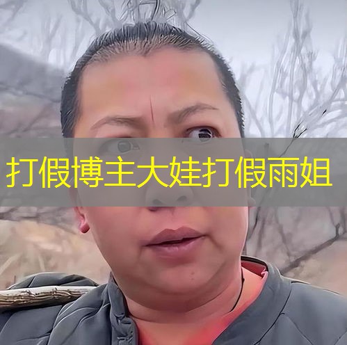 打假博主大娃打假雨姐 打假博主大娃打假雨姐