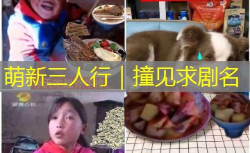 萌新三人行｜撞见求剧名