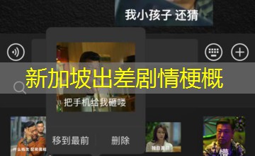 新加坡出差剧情梗概