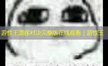游性王漂移对决完整版在线观看｜游性王